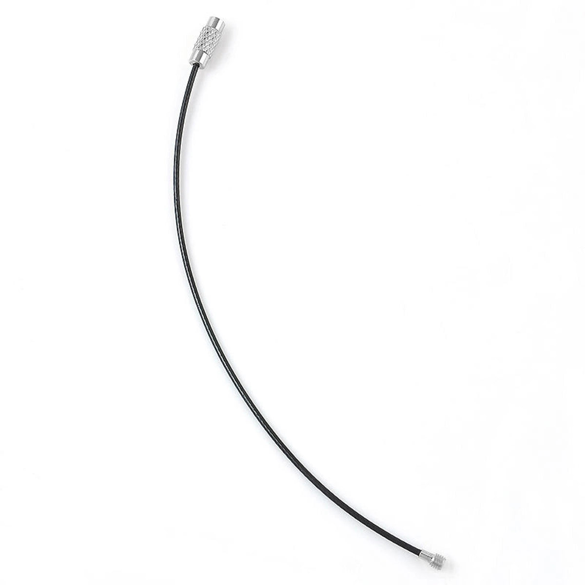 20* 1.5mm Screw Locking Wire Keychain Cable Rope Key Holder Keyring Chain Ring F