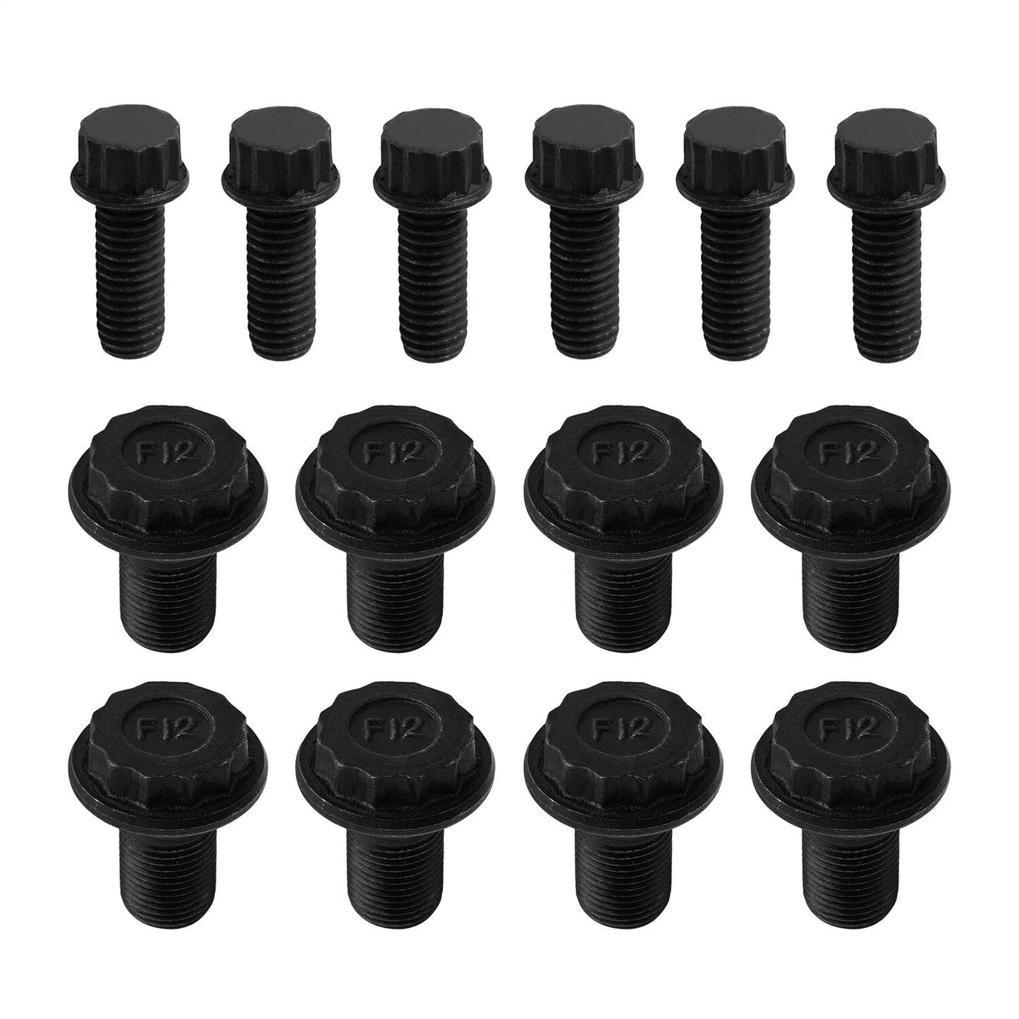 Set of 14 Clutch Flywheel Pressure Plate Flange Bolts Set For Honda Civic Accord
