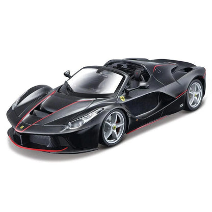 Maisto 1:24 Assembly Line LaFerrari Aperta - Black Large Large,