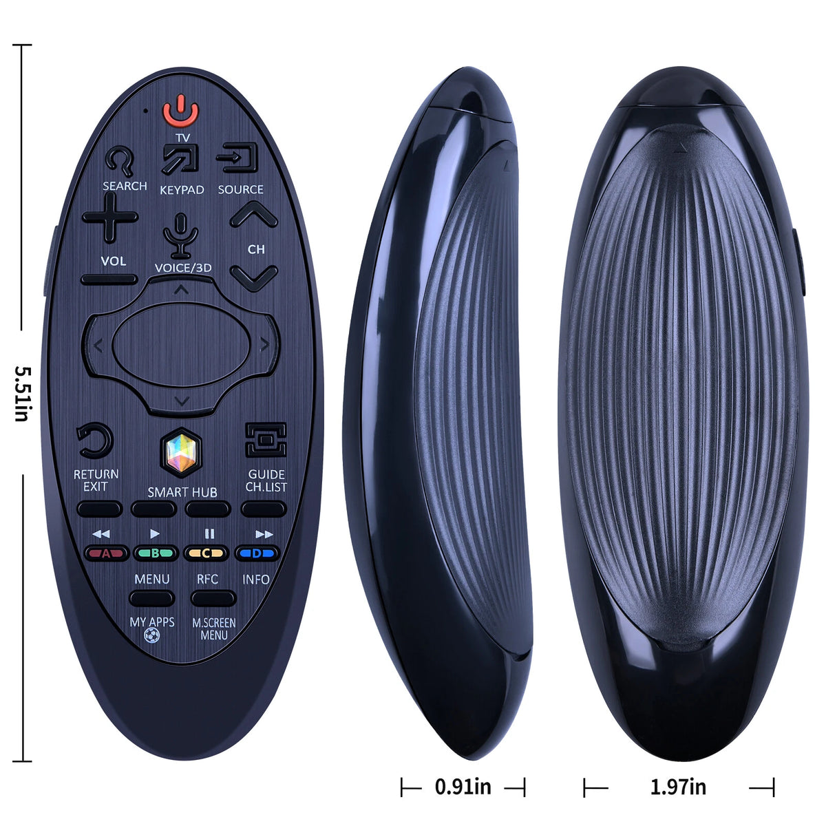 BN59-01181B Replacement Remote Control For Samsung Smart TV without Voice
