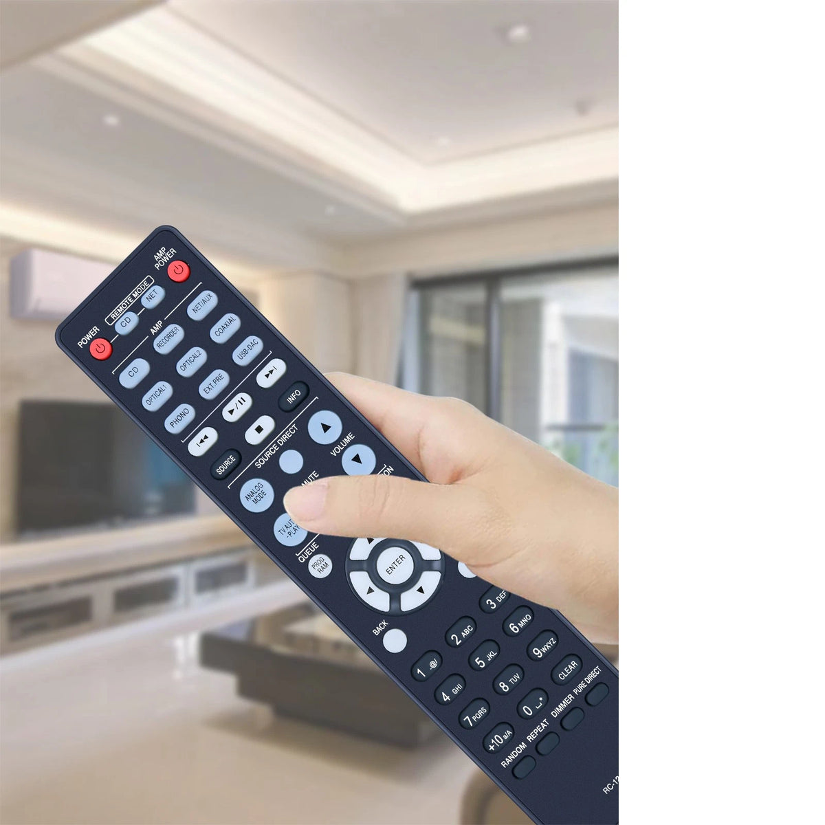RC-1249 Remote Control For Denon DCD-1600NE DCD-1700NE DCD-1650AE