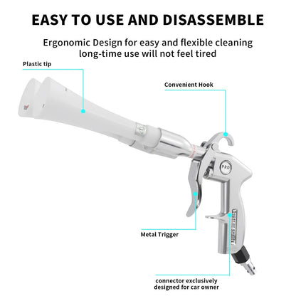 GOCCIDA Tornado Car Cleaning Gun Interior Dust Cleaner Blower