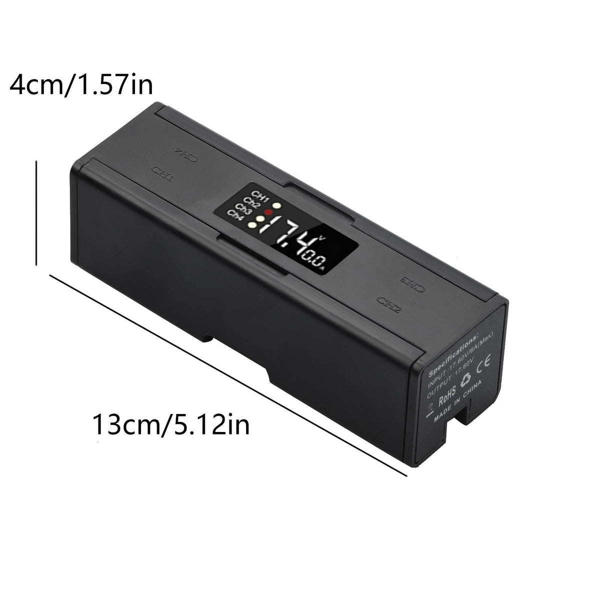 17.6V 4 IN1 Battery Charger Hub Smart LED Display For DJI Mavic 2 Pro Zoom Drone