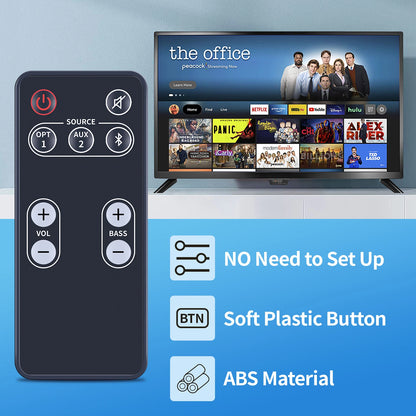 Remote Control For Polk Audio SoundBar Speaker FR1 DSB1 D581 RE95201 RE9520-1