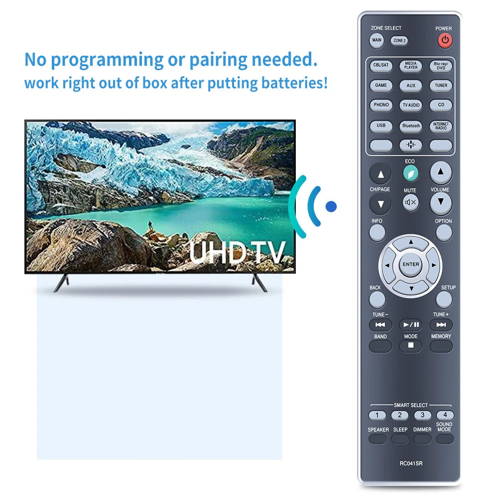 RC041SR For Marantz Network Audio Receiver NR1200 Replace Remote Control