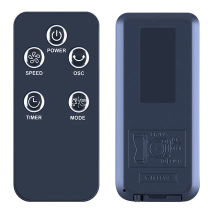 Replacement Remote Control For VCK 13" Tower Fan LE-TF009A