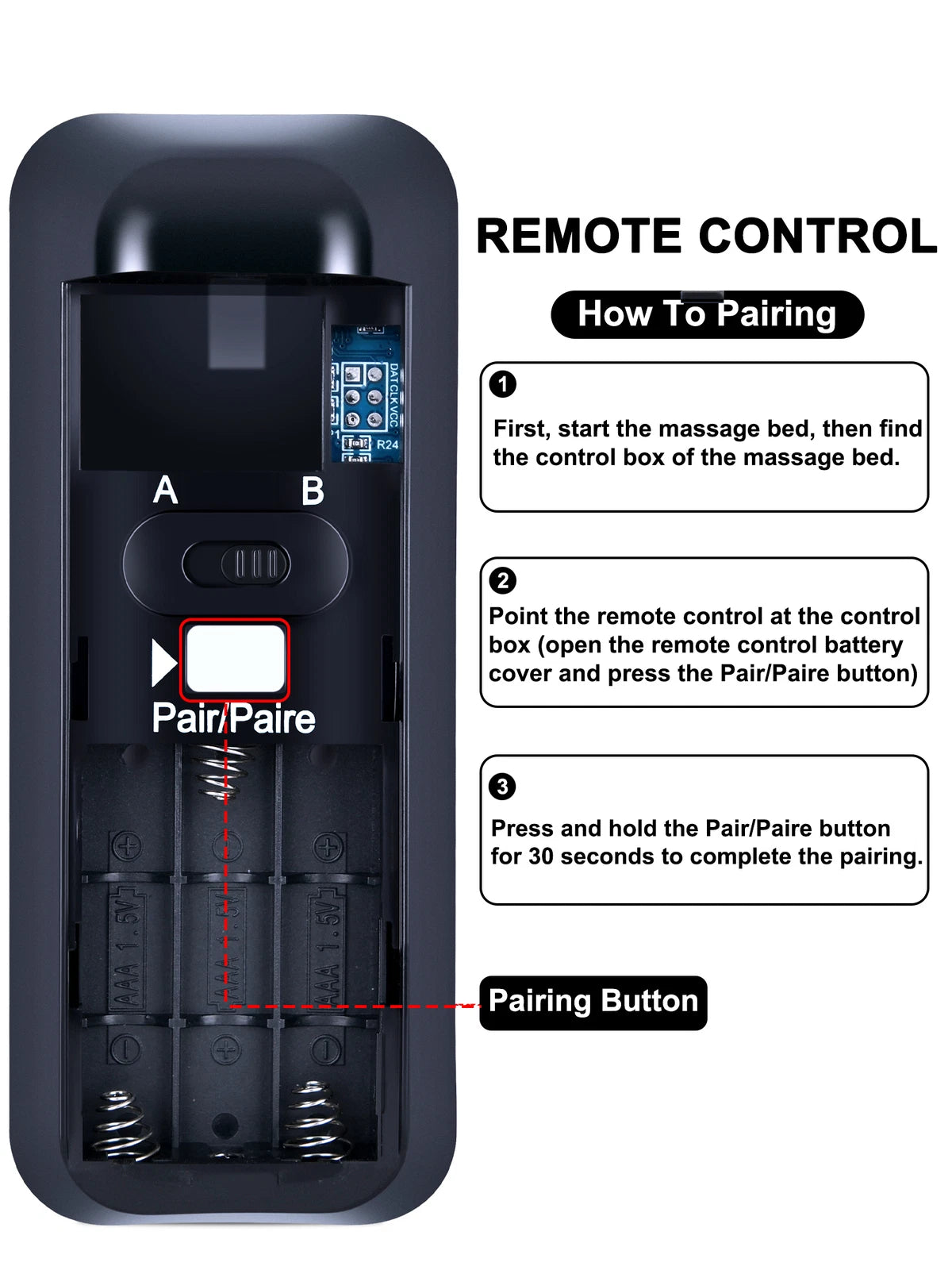 Remote Control For iDealBed 3i Custom Adjustable Bed Base