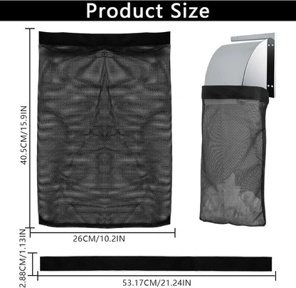 4 PCS Dryer Vent Lint Bags, Catcher for Dryer，indoor Trap,...