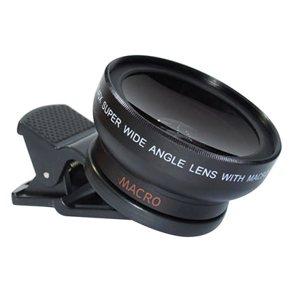 2 in 1 Mobile Phone Lens 0.45X Wide Angle Len & 10X Macro HD Camera Lens