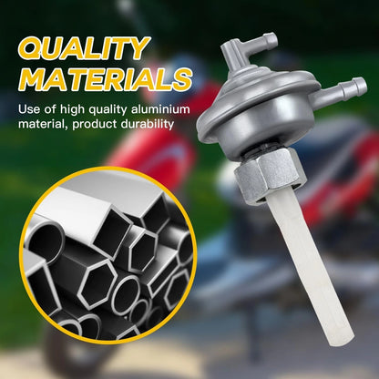 HIAORS Gas Fuel Switch Pump Valve Petcock for GY6 50cc 139QMB Twister 150cc...