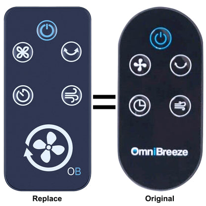 For Omni Breeze Fan Remote Control Replacement OmniBreeze Tower Fan