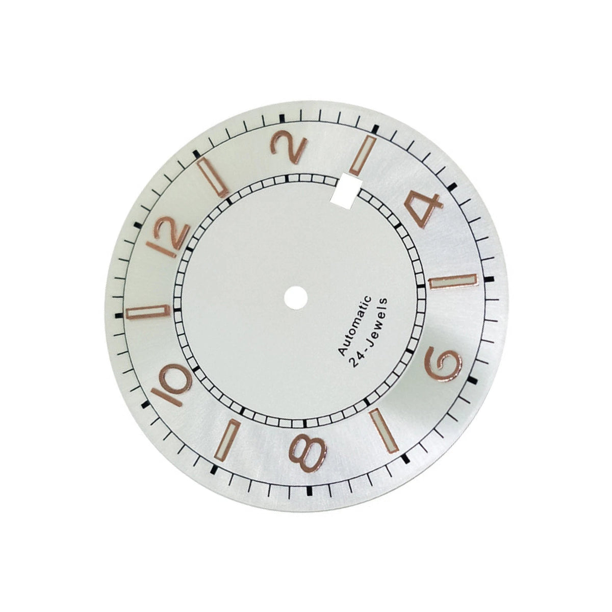 36.5mm Watch Dial w/ Green Luminous For NH35 Movement Watch Repair Parts hh