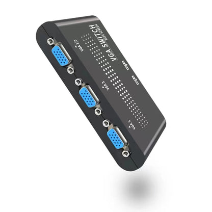 Dual Port VGA SVGA Monitor Sharing Switch Convertor For LCD PC Display Screen A