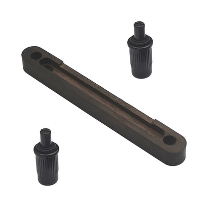 Replacement Bridge with Pickup for 6 String Acoustic Bass Saddle Transducer