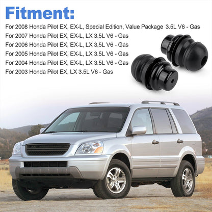 2Pcs Rear Suspension Coil Spring Bump Stop Shock Bumper Left Right