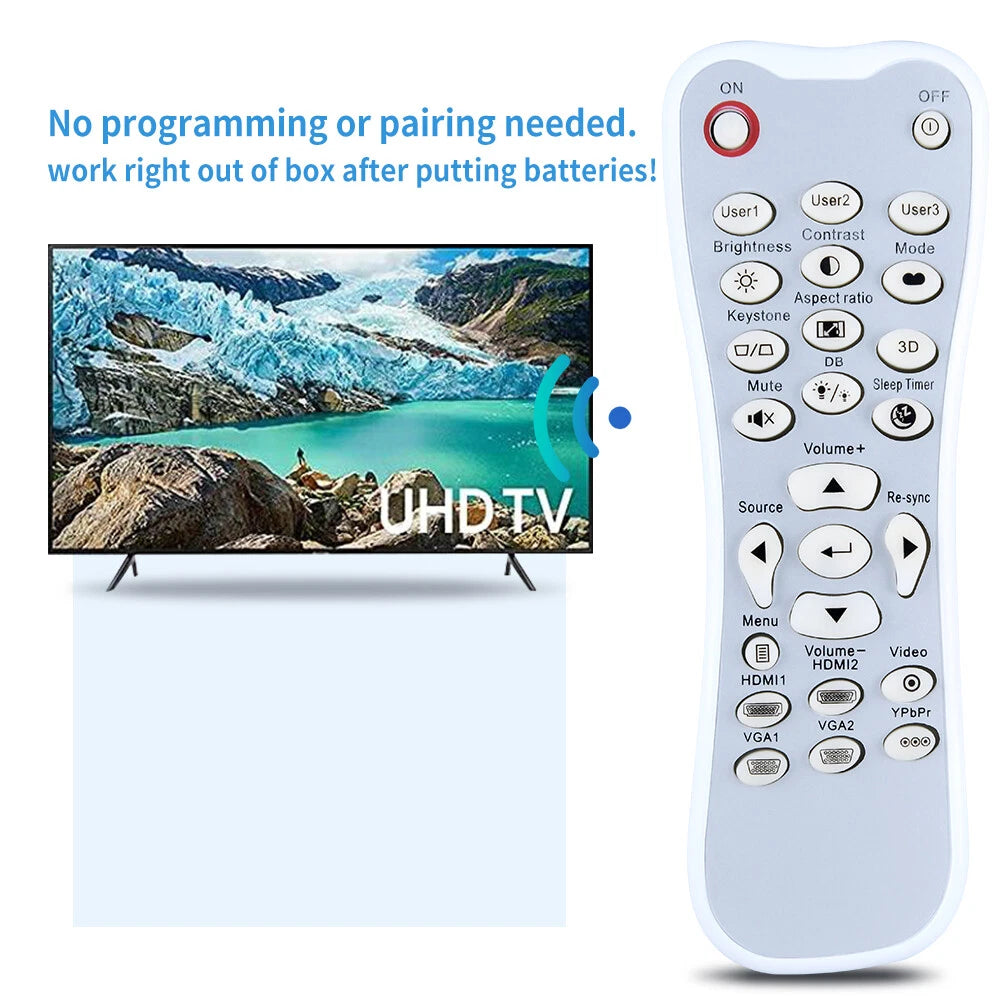 For Optoma Projector Remote Control GT1080 HD-141X HD-143X HD-142X HD-146X