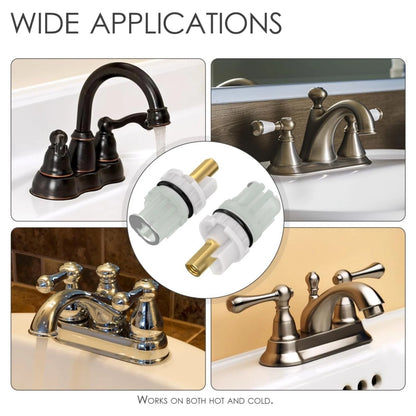2 PCS Faucet Stem Assembly With RP4993 Seat And Spring For Various Delta Faucets
