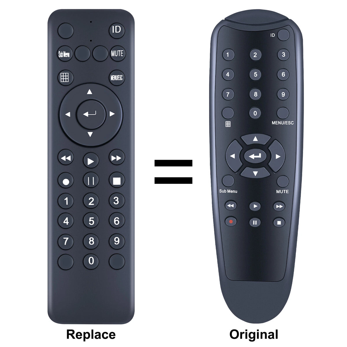 Remote Control For Lorex DVR LH110 & LH118000 Vantage System