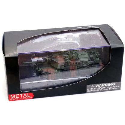 13.5cm Diecast 1/72 US M1A2 TUSK II Abrams Main Battle Tank Model Static Display