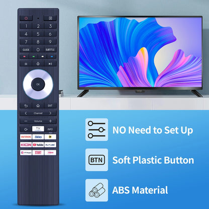 ERF3AI98T Replacement Remote Control For Toshiba Smart TV Russia