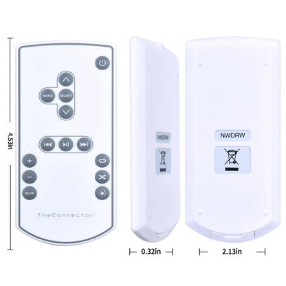 For Tivoli Audio The Connector Replacement Remote Control CRWG