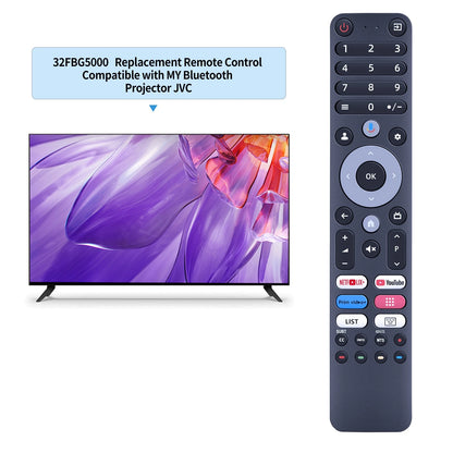Replace Remote Control For Blaupunkt TV 32FBG5000 65UBG6000 24HBG5000S Voice
