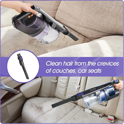 Vacuum Crevice Tool Brush 9.44 x 5.90 x 2.55 inch, 2-in-1 brush + Slit