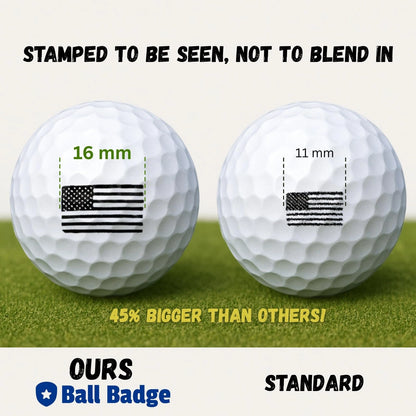Ball Badge Golf Stamp, Self-Inking Marker Eat Sleep Repeat