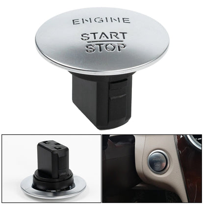 For Mercedes-Benz Silver Engine Start Stop Push Button 2215450714 Replacement
