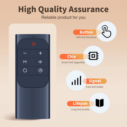 Remote Control For Dreo Tower Fan & Space Heater DR-HSH002 DR-HSH003 DR-HSH003A