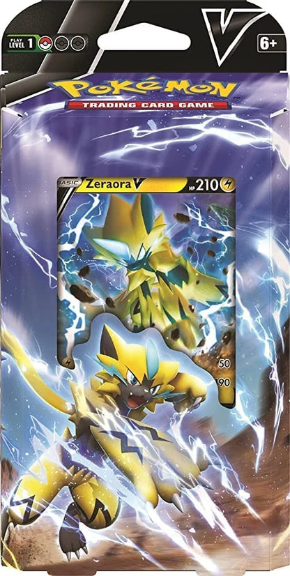 Pokemon TCG: Deoxys V or Zeraora V Battle Deck 4 x 8 x 1.5 inches, Multi