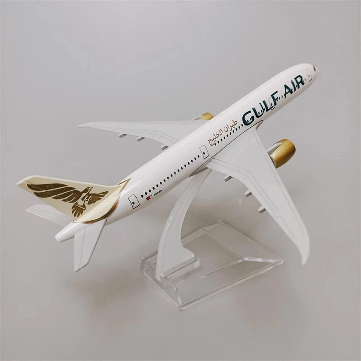 1/400 16cm Aircraft GULF B787 Alloy Plane Model Civil Airlines Ornaments Craft d