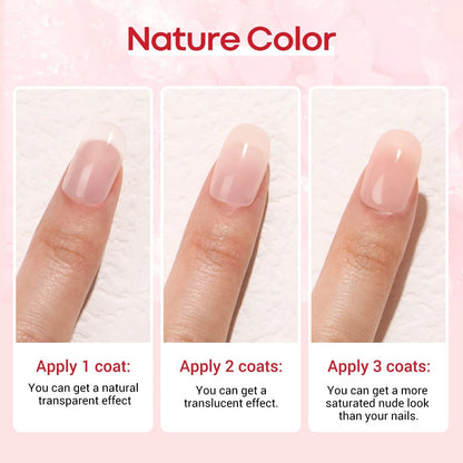 AZUREBEAUTY Nail Repair Kit 0.34 Fl Oz (Pack of 1), Jelly Pink