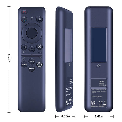 BN59-01480G TM2360E Replace Remote Control For Samsung TV Solar Rechargeable