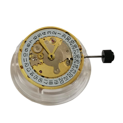 3 Hands Golden Automatic Mechanical Movement Repairing Parts For 2824 Watch
