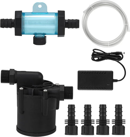 BAOSHISHAN Ice Bath Accessories Kit, Cold Plunge Kit with 317GPH Black