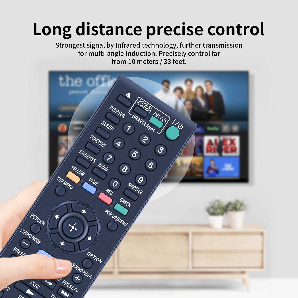 RM-ADP057 Remote Control For Sony DVD BDV-E280 BDV-E980 BDV-E880