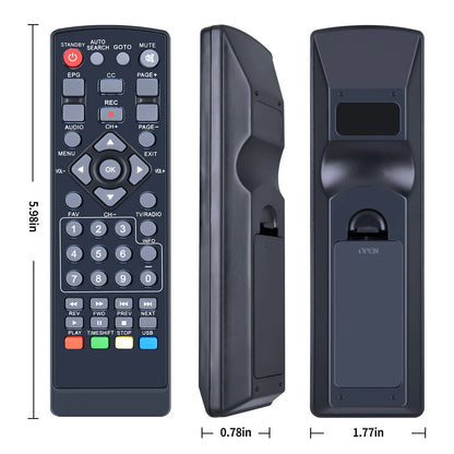 For ZJBOX Digital Converter Box Remote Control