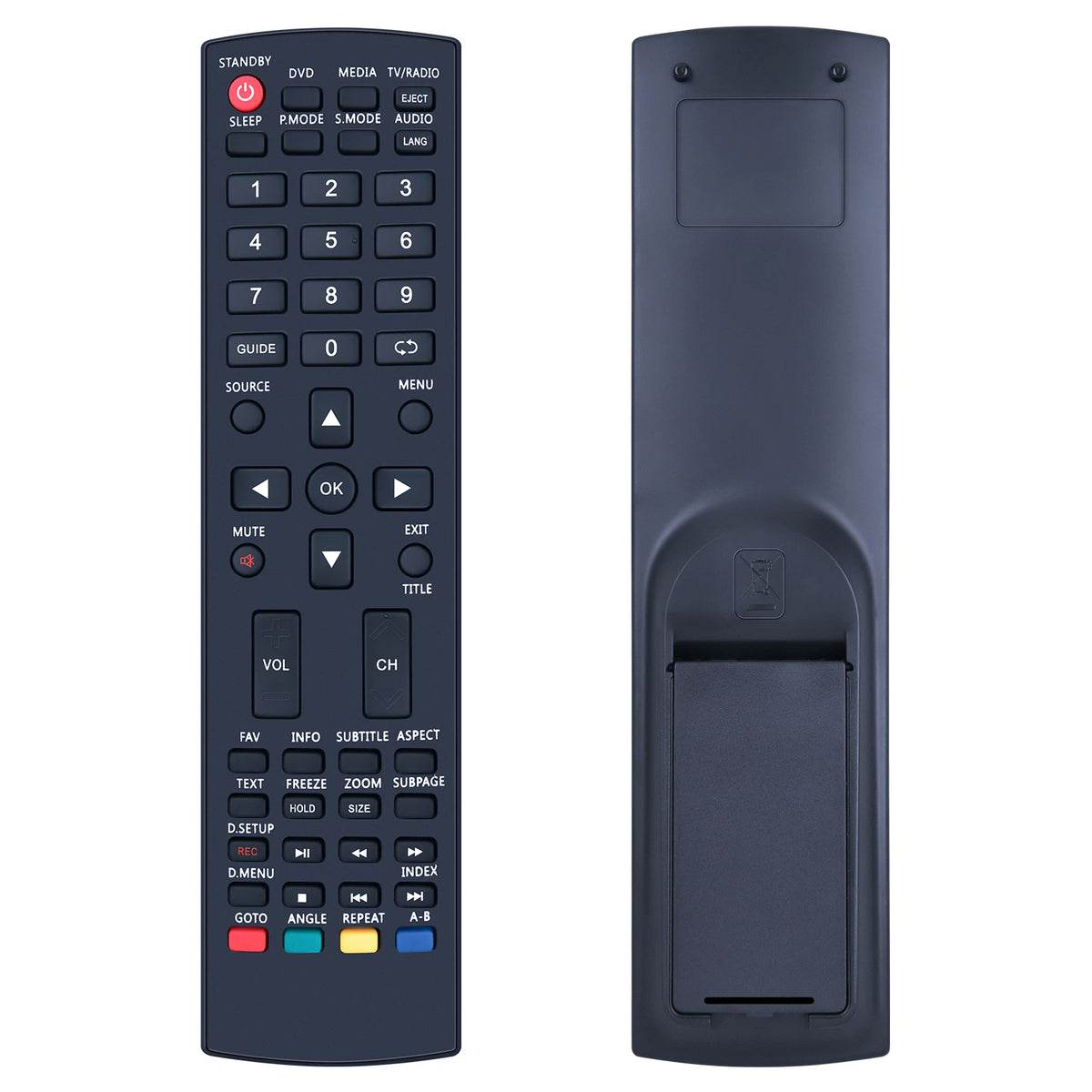 Replacement Remote Control For Linsar 24" LED HD TV-720p,24" Flat Screen