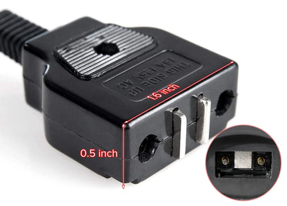 Secura Magnet Power Cord (Only Compatible L-DF401B-T Deep Fryer), 1M, Black
