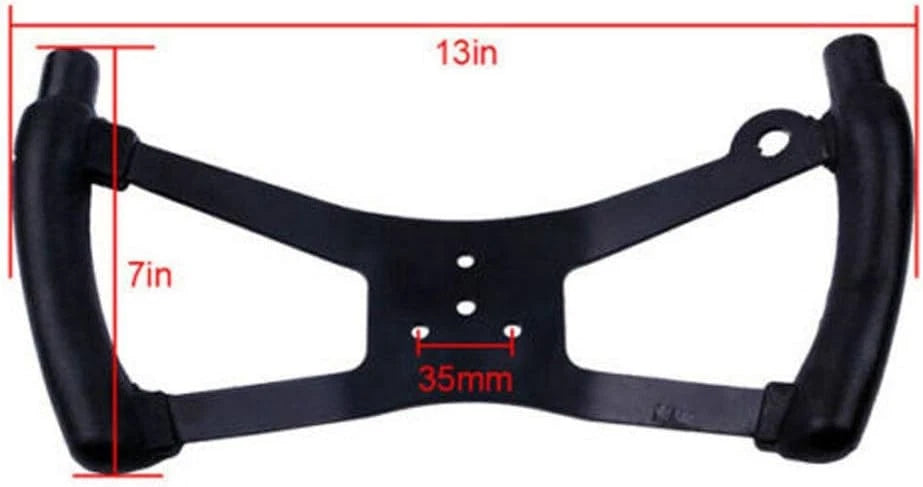 Go Kart Butterfly Steering Wheel, Metal Sport Racing As Picture Show