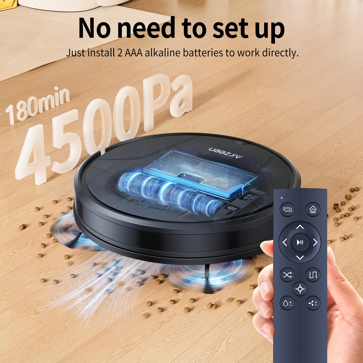 Replacement Remote Control For VersLife L6 Robot Vacuum Cleaner