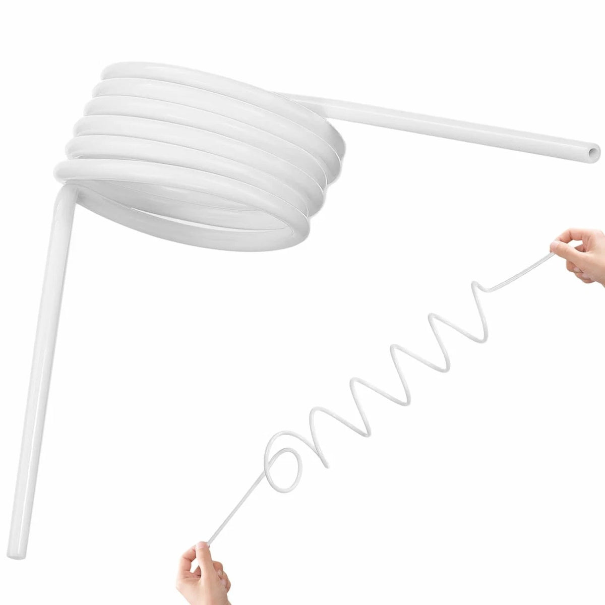 Beavorty Replacement Water Flosser Hose Compatible 112.50X0.40X0.40CM, White