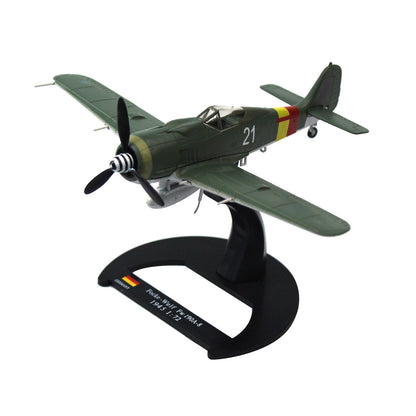 Collectible Scale Model 1:72 Fw-190 Fighter Aircraft Diecast Alloy  German