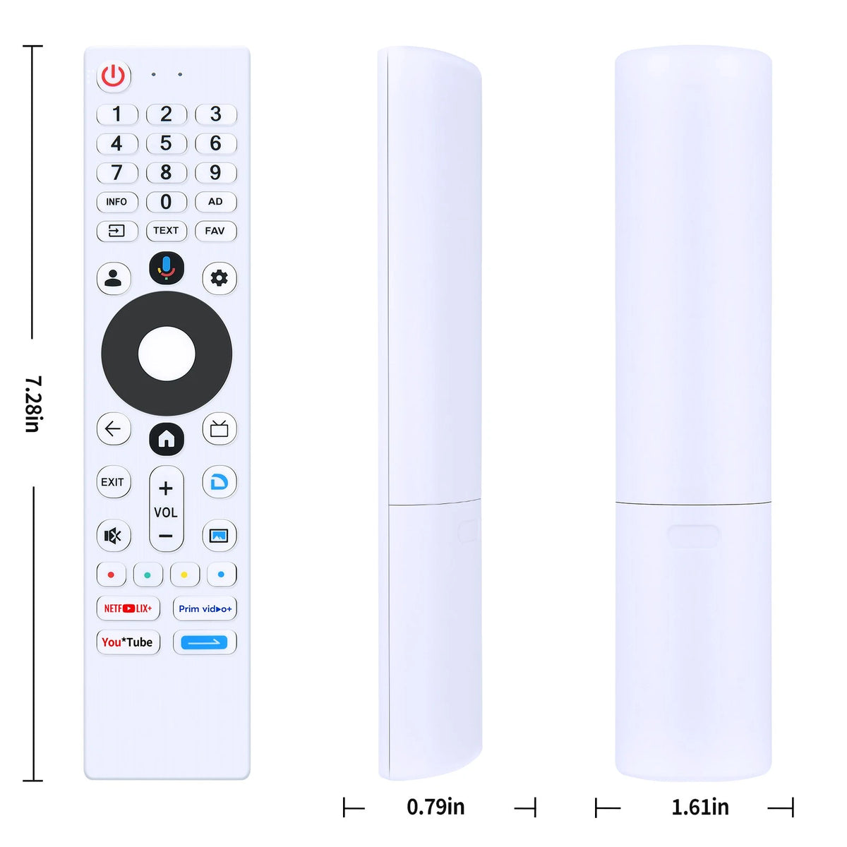 Replacement Remote Control For Tornado TV 65UA3400X For Metz 24MPE7000Z