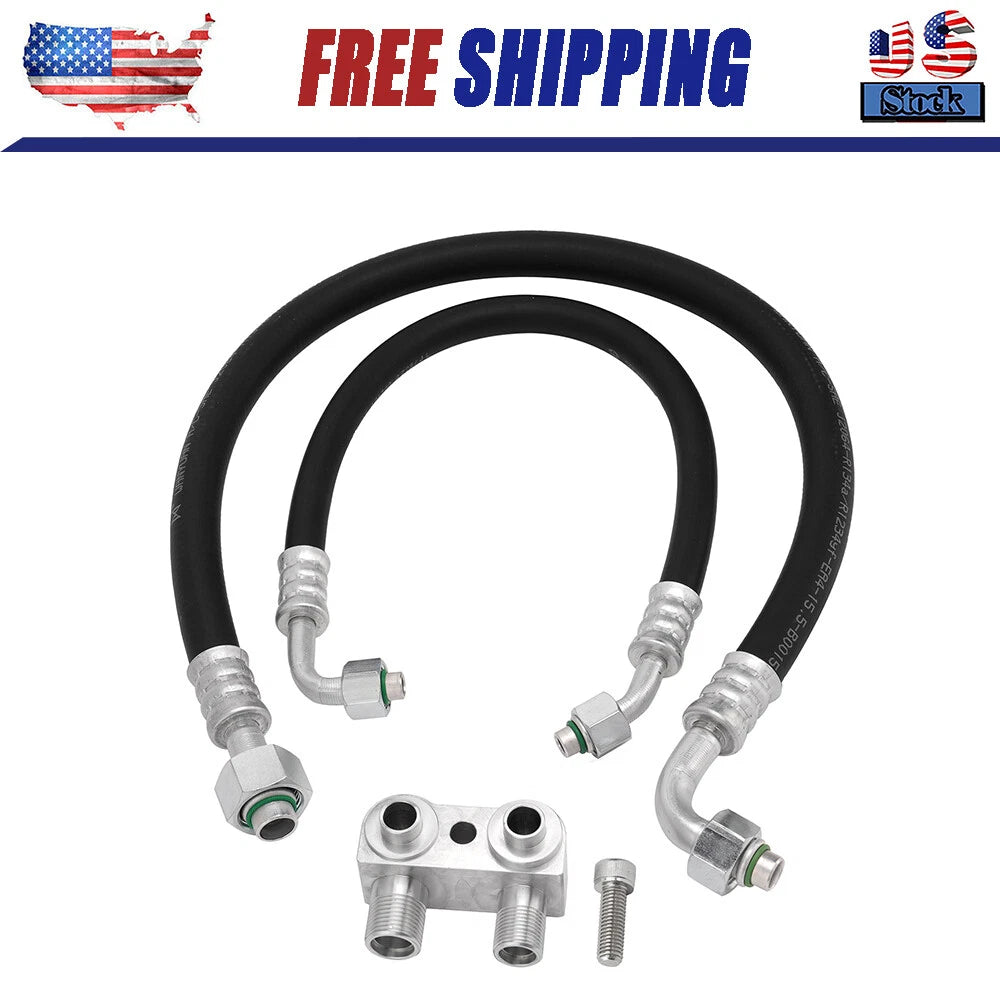 For 1982-1992 Camaro/Firebird LSX LS1 Conversion Engine Motor Swap A/C Line Kit
