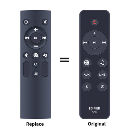 RC12D Remote Control For Edifier D12 Integrated Stereo Speaker