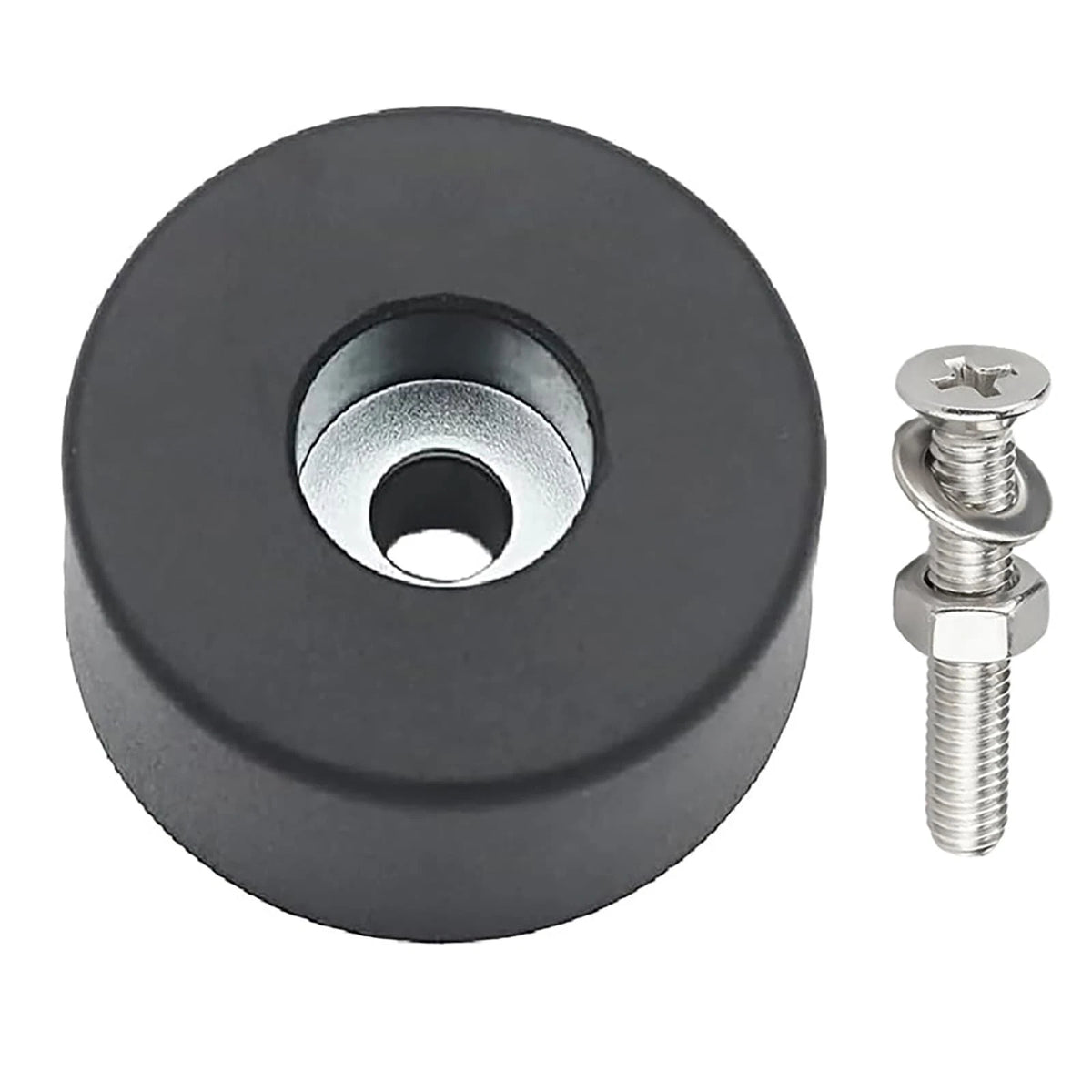 4 Pack 192310GS Anti Vibration Rubber Feet, Air Compressor Isolation Black