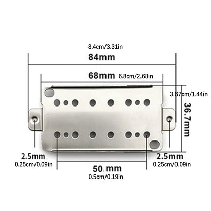 Base Plate For Guitar 50mm Baseplate Copper Pickup Humbucker Repair Part
