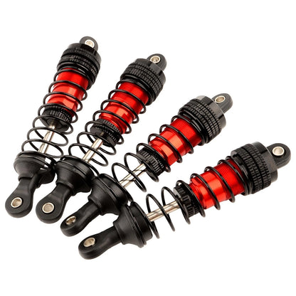 GDOOL Front & Rear Aluminum Shocks Absorber Damper Set 14510B Accessories Red